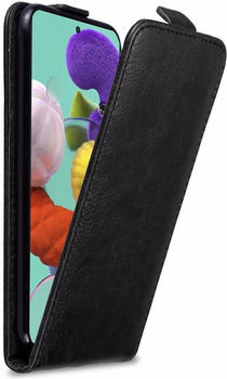 Cadorabo Flip wie Invis Cover (Galaxy A51 Galaxy M40) Schwarz