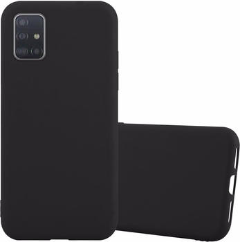 Cadorabo TPU Candy Cover (Galaxy A72 5G) Schwarz