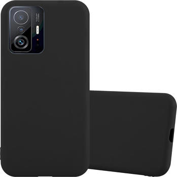 Cadorabo TPU Candy Hülle für Xiaomi 11T / 11T PRO (Xiaomi 11T Pro Xiaomi 11T) Schwarz