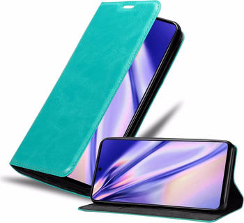 Cadorabo Book Invisible Magnet Cover (Galaxy A72 5G) Türkis