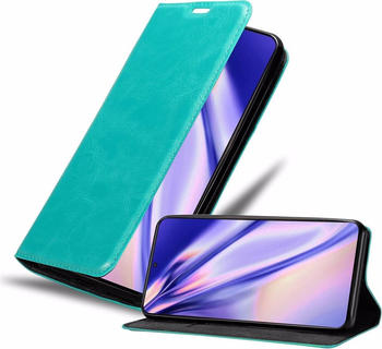 Cadorabo Book Invisible Magnet Cover (Galaxy S21+) Türkis