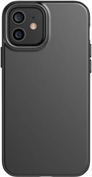 Tech21 UK Tech 21 Evo Slim Schutzhülle für Apple iPhone 12 und 12 Pro 5G - Keimbekämpfung antimikrobielle Schutzhülle mit 2,4 m Fallschutz, Anthrazit Schwarz (T21-8382)