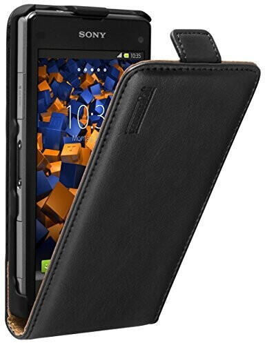 Mumbi Flip Case schwarz (Sony Xperia Z1 Compact)