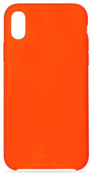 Puro Silicon Cover Orange für Apple iPhone X/XS