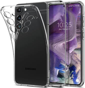 Spigen Schutzh&uuml;lle Liquid Crystal f&uuml;r Galaxy S23, Transparent
