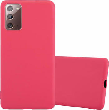 Cadorabo DE-147962 TPU Candy Cover (Galaxy Note 20) Rot