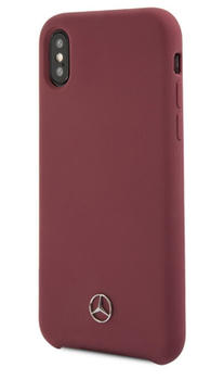 Mercedes-Benz Silicone Cover (iPhone X/Xs) rot