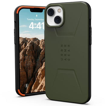 Urban Armor Gear Civilian MagSafe Case Apple iPhone 14 Plus Oliv
