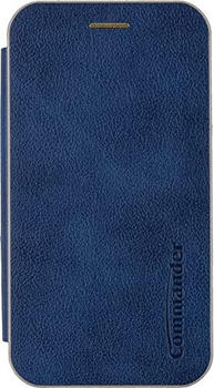 Peter Jäckel COMMANDER CURVE Handy-Schutzhülle 16,5 cm (6.5" ) Folio Blau (20505)