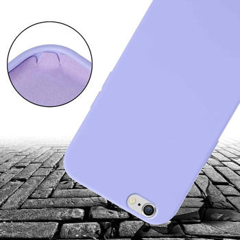 Cadorabo TPU Cover Handy Kette Liquid (iPhone 6s iPhone 6) Violett