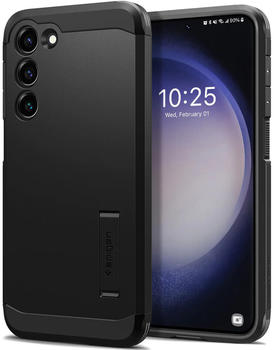 Spigen Schutzh&uuml;lle Tough Armor f&uuml;r Galaxy S23 Plus, Schwarz