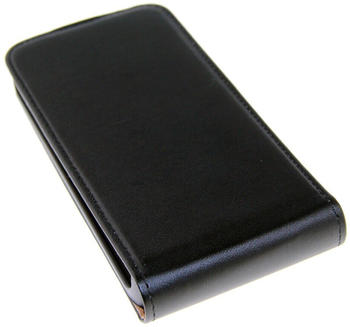 Patona Flip Case für Huawei Ascend Y330 Schwarz Ultra Slim