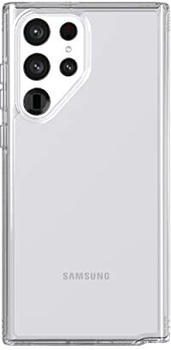 Tech 21 Evo Clear für Samsung Galaxy S22 Ultra - Klar und Schutzhülle mit 3,6 m Multi-Drop-Schutz