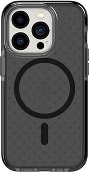 Tech 21 iPhone 14 Pro Evo Check kompatibel mit MagSafe® - Stoßdämpfende & schlanke Schutzhülle mit 4,8 m FlexShock Multi-Drop Schutz & Extra Tasten