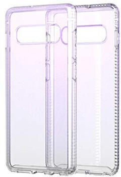 Tech 21 Pure Shimmer Dünne Schutzhülle für Samsung Galaxy S10+, Pink