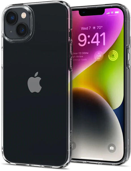 Spigen Schutzhülle Liquid Crystal für iPhone 14 Plus, Transparent