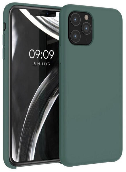 kwmobile Apple iPhone 11 Pro - Handyhülle gummiert - Handy Case in Blaugrün
