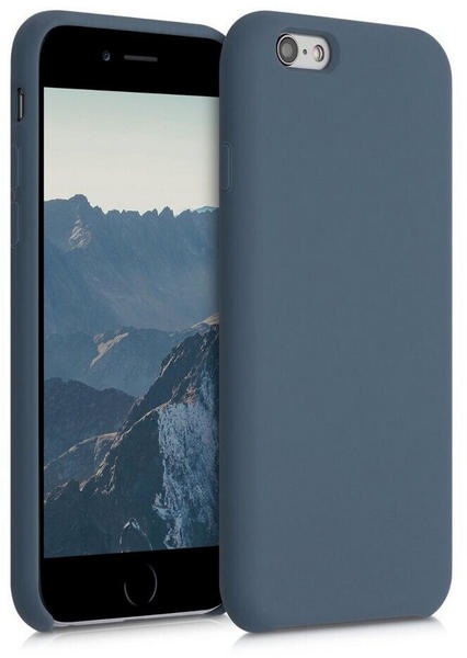 kwmobile Apple iPhone 6 / 6S - Handyhülle gummiert - Handy Case in Slate Gray