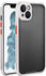 Vivanco Frosted Cover, Schutzhülle für iPhone 14 transparent/grau