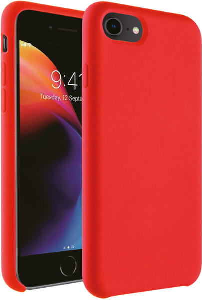 Vivanco Hype Cover, Schutzhülle für iPhone SE (2.Gen) 8/7/6s Rot