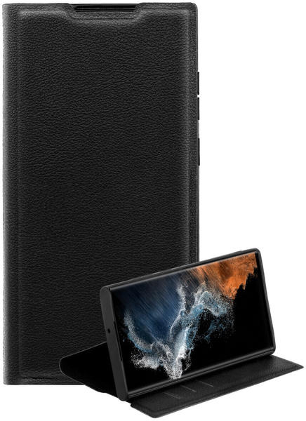 Vivanco Premium Wallet, Book Cover für Galaxy S23 Ultra Schwarz