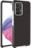 Vivanco Rock Solid, Anti Shock Schutzhülle für Samsung Galaxy A53 Transparent, schwarzer Rahmen