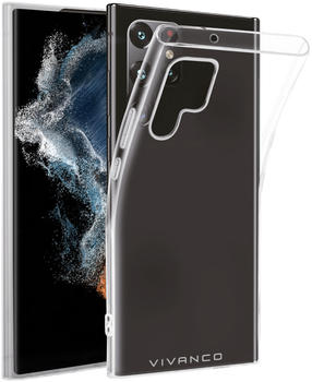 Vivanco Super Slim Cover für Galaxy S23 Ultra Transparent