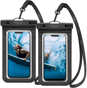 Spigen Wasserdichte Schutzhülle A601 Waterproof 2-Pack, schwarz