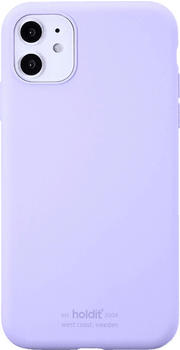 holdit Silicone Bookcover Apple iPhone 11 XR Lavender
