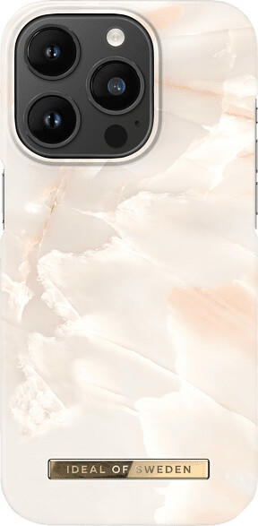 iDeal of Sweden Fashion Case Backcover Apple iPhone 14 Pro Rose Peal Marble