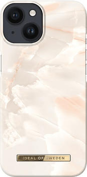 iDeal of Sweden Fashion Case Backcover Apple iPhone 14/13 Rose Pearl Marble