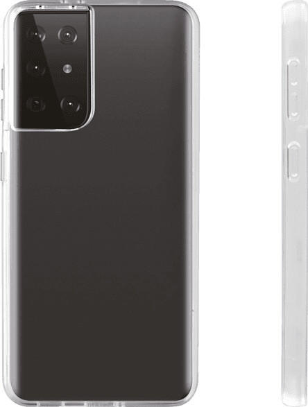 Vivanco Safe & Steady Backcover für Samsung Galaxy S21 Ultra Transparent