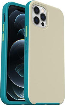 OtterBox Slim Serie Hülle für iPhone 12 / iPhone 12 Pro mit MagSafe stoßfest sturzsicher ultraschlank dünne schützende Hülle getestet nach Militärstandard Grau/Grün