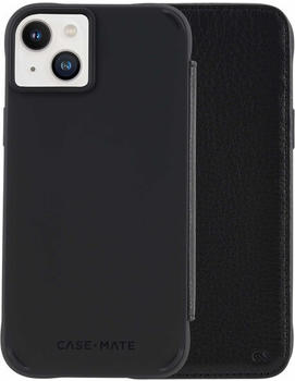 Case-mate Wallet Echtleder MagSafe BookCase Apple iPhone 14 Plus schwarz CM049258