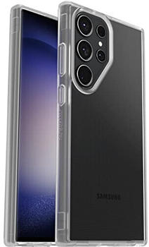 OtterBox Sleek Hülle für Samsung Galaxy S23 Ultra sturzsicher schützende Hülle Getestet nach Militärstandard Antimikrobieller Schutz Transparent