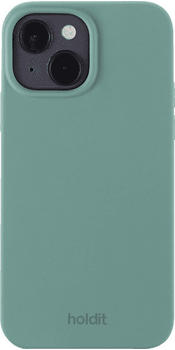 holdit Silicone Case Backcover Apple iPhone 14/13 Moss Green