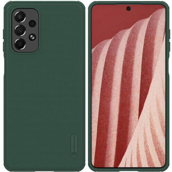 Nillkin Schutzhülle Super Frosted Shield Pro für Galaxy A73 5G Dunkelgrün