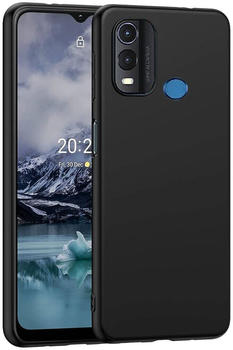 Wigento Für Nokia G11 Plus Silikoncase TPU Schutz Schwarz Handy Tasche Hülle Cover Etuis