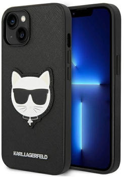 Karl Lagerfeld Choupette Head Case Black, for iPhone 14 Plus, KLHCP14MSAPCHK (iPhone 14 Plus) Schwarz