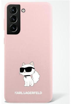 Karl Lagerfeld KLHCS23SSNCHBCP S23 S911 hardcase pink/pink Silicone Choupette (Galaxy S23) Pink