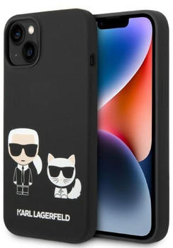 Karl Lagerfeld KLHMP14MSSKCK iPhone 14 Plus 6.7 "hardcase black / black Liquid Silicone Karl &a (iPhone 14 Plus)