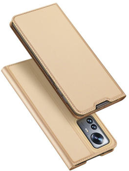 Dux Ducis Skin Pro Series Bookcover (Xiaomi 12 Pro) Gold
