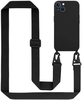 Cadorabo TPU Cover Handy Kette Liquid (iPhone 13) Schwarz