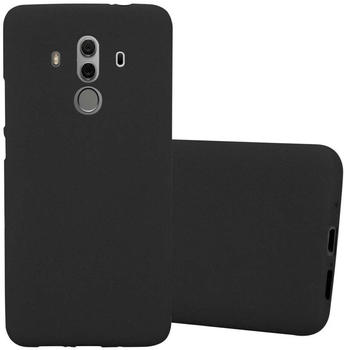 Cadorabo TPU Frosted Cover (Huawei Mate 10 Pro) Schwarz