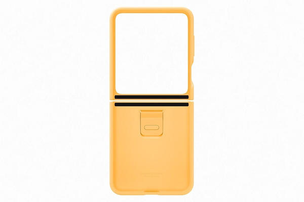 Samsung Silicone Case with Ring (Galaxy Z Flip5) Apricot