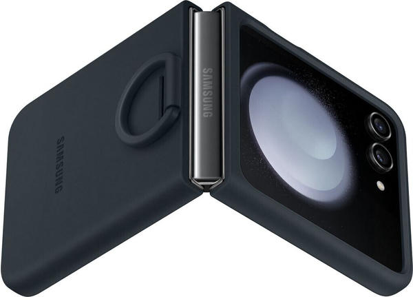 Samsung Silicone Case with Ring (Galaxy Z Flip5) Indigo