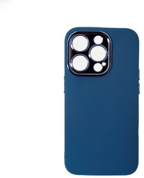 Cofi Hülle mit Kameraschutz Back Cover Bumper TPU Schutzhülle kompatibel mit iPhone 14 Pro Max Blau