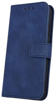 Cofi Smart Velvet Case Tasche Hülle kompatibel mit Xiaomi 12X 5G Cover Magnet Buch-Tasche Blau
