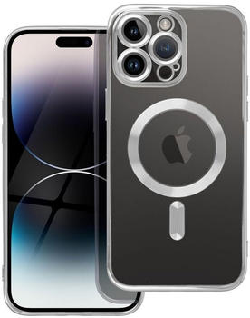 Cofi MagSafe Hülle mit Kameraschutz kompatibel mit iPhone 11 Silber