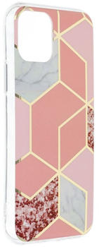 Cofi Handy Hülle Schutz Cover Case Marble Cosmo Muster Tasche für iPhone 11 Pro Motiv 2